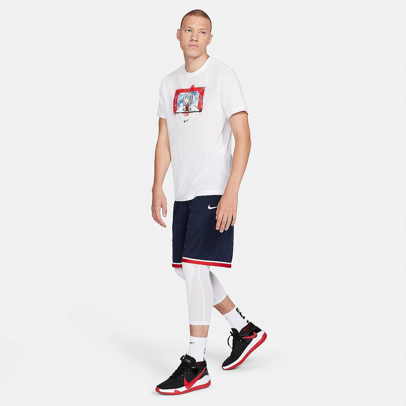 Nike Men's Dri-FIT Basketball Photo Short Sleeve T-shirt                                                                         - view number 1