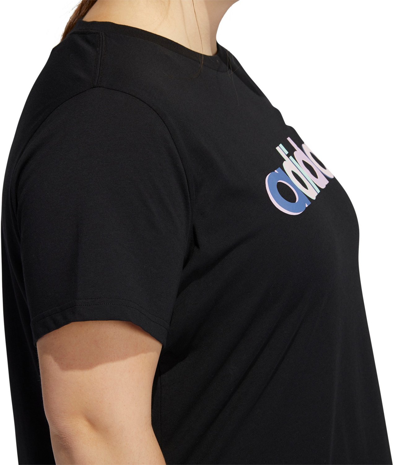 adidas women's plus size shirts