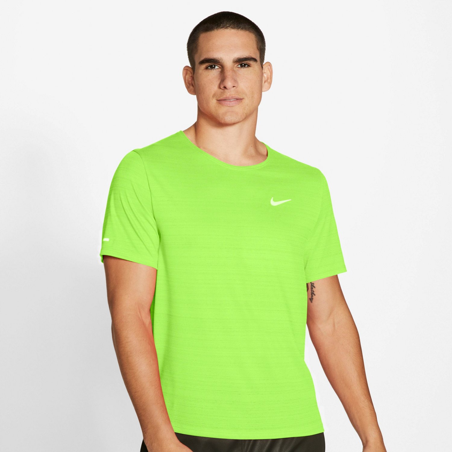 Nike Men's Dri-FIT Miler Running T-shirt | Academy