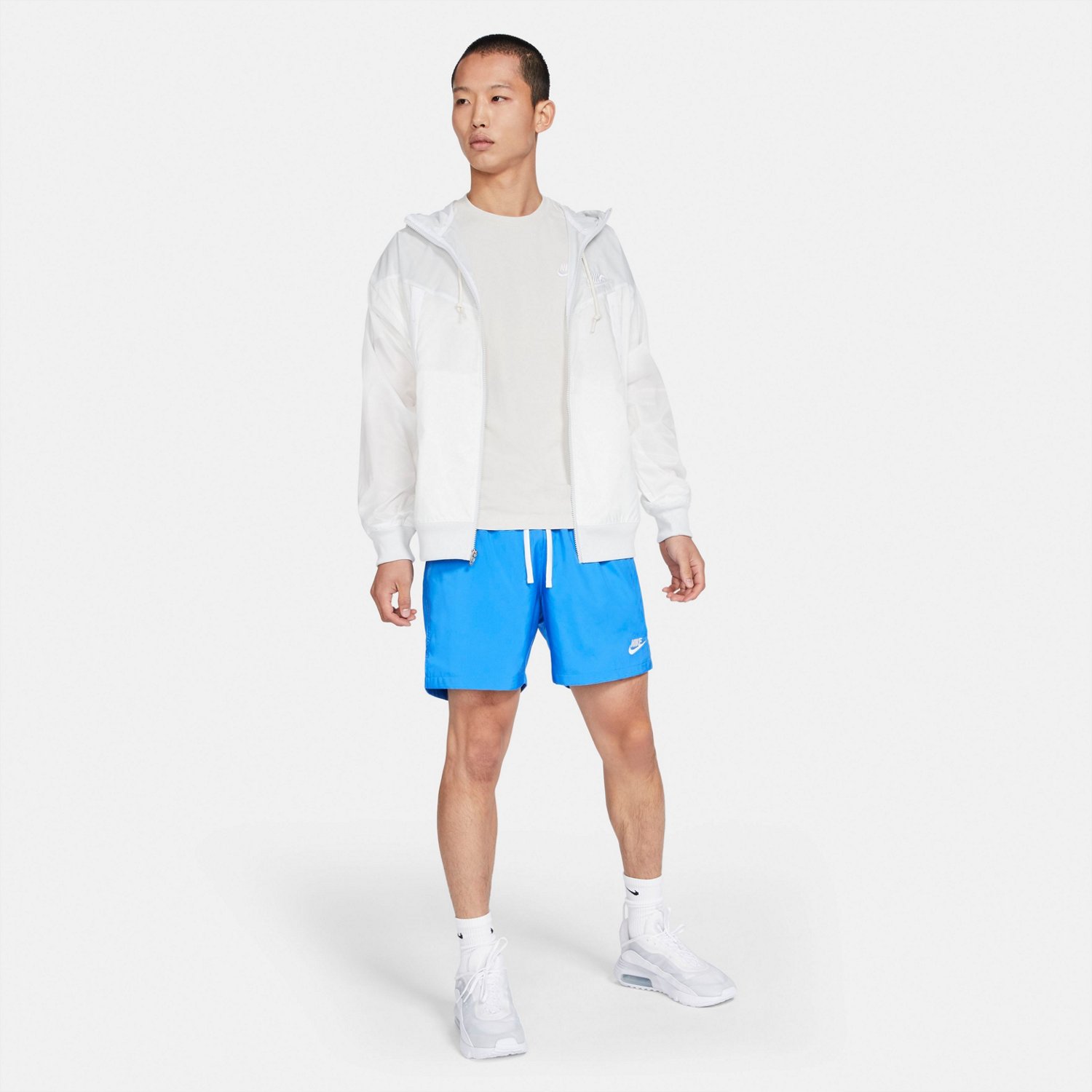 Nike Men's Sportswear Woven Shorts Academy