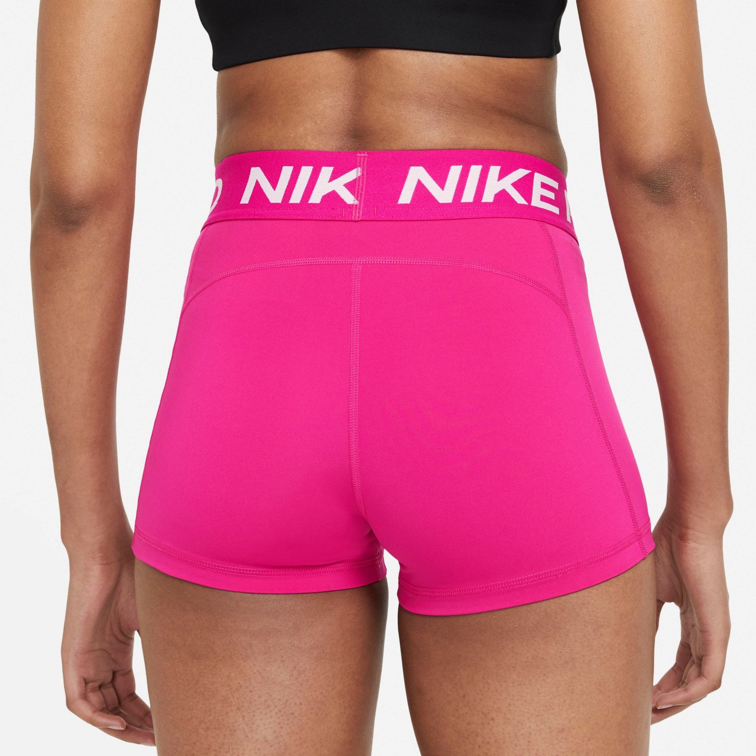 women's nike pro tight fit shorts