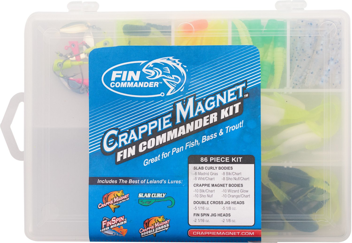 Leland Lures Fin Commander Crappie Kit Academy