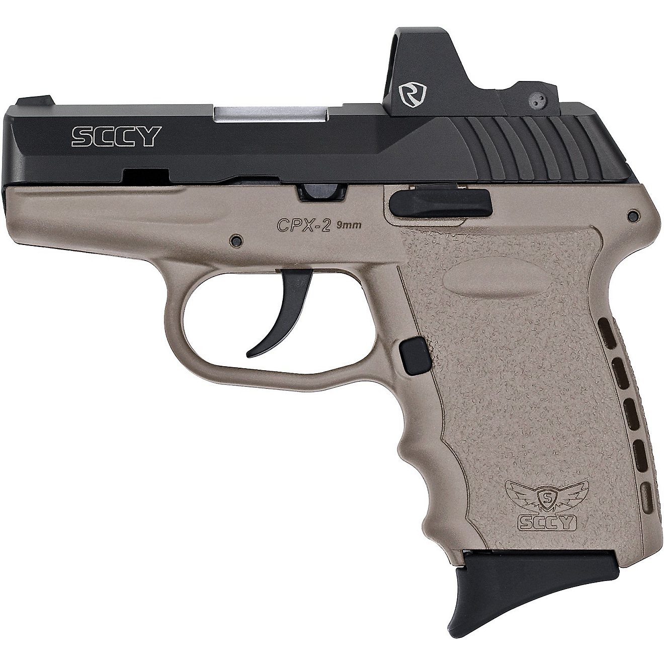 SCCY CPX-2 FDE Crimson Trace 9mm Centerfire Pistol                                                                               - view number 1
