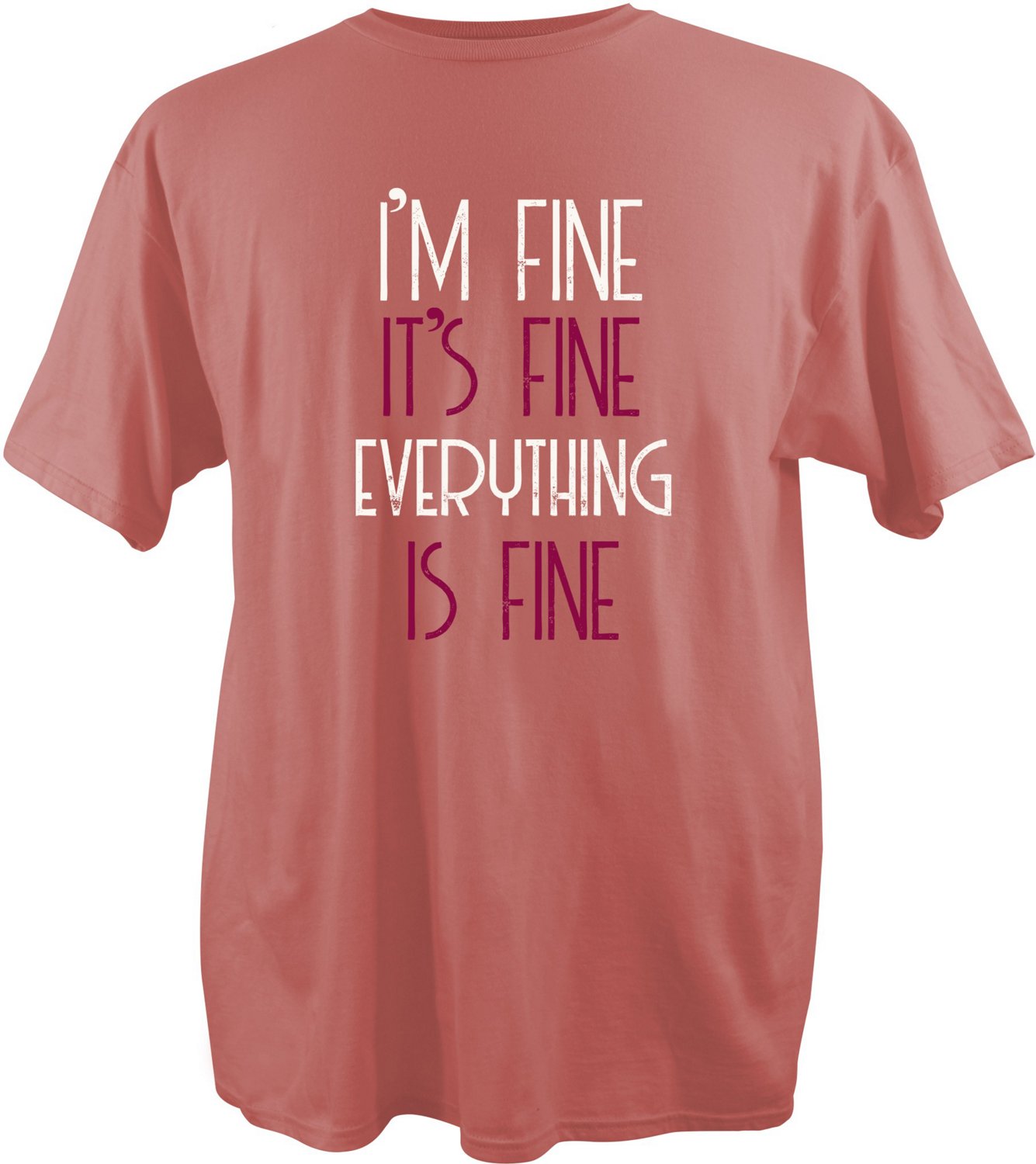 Live Outside the Limits Men's Everything Is Fine Short Sleeve Tshirt