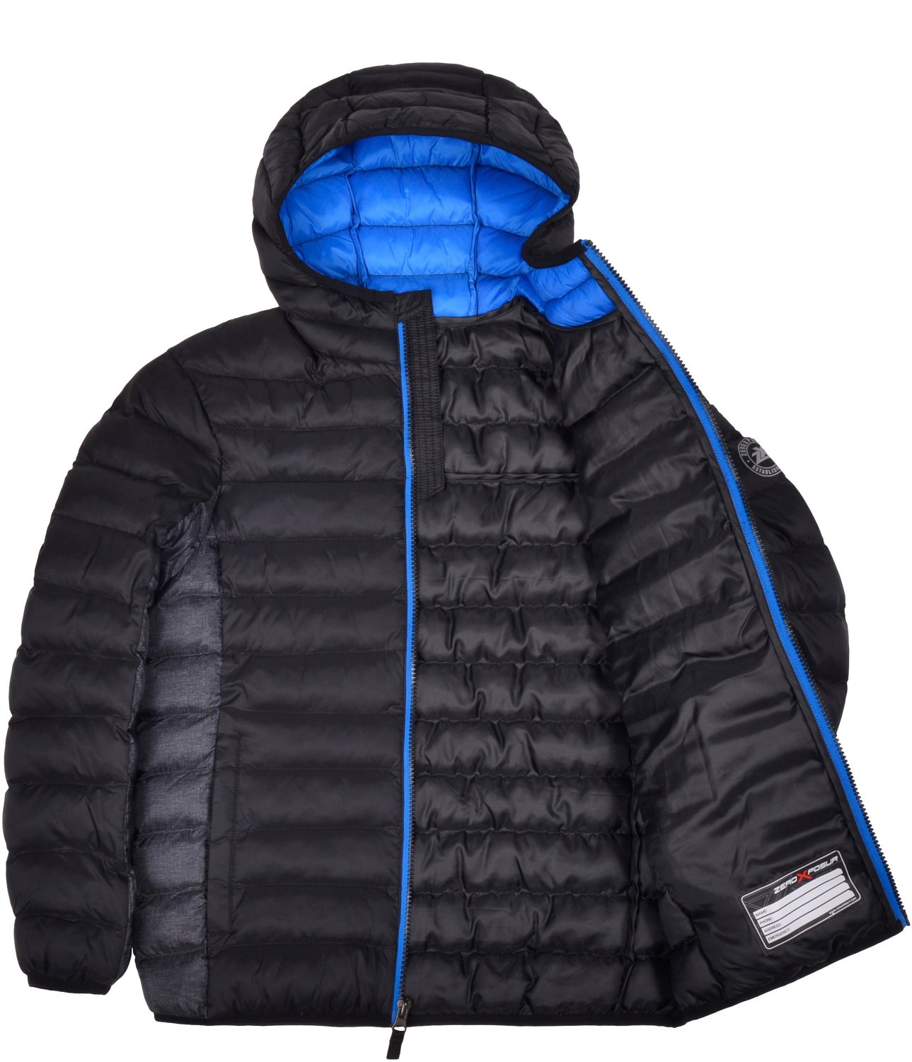 ZeroXposur Boys' Ultra Quilted Puffer Jacket Academy