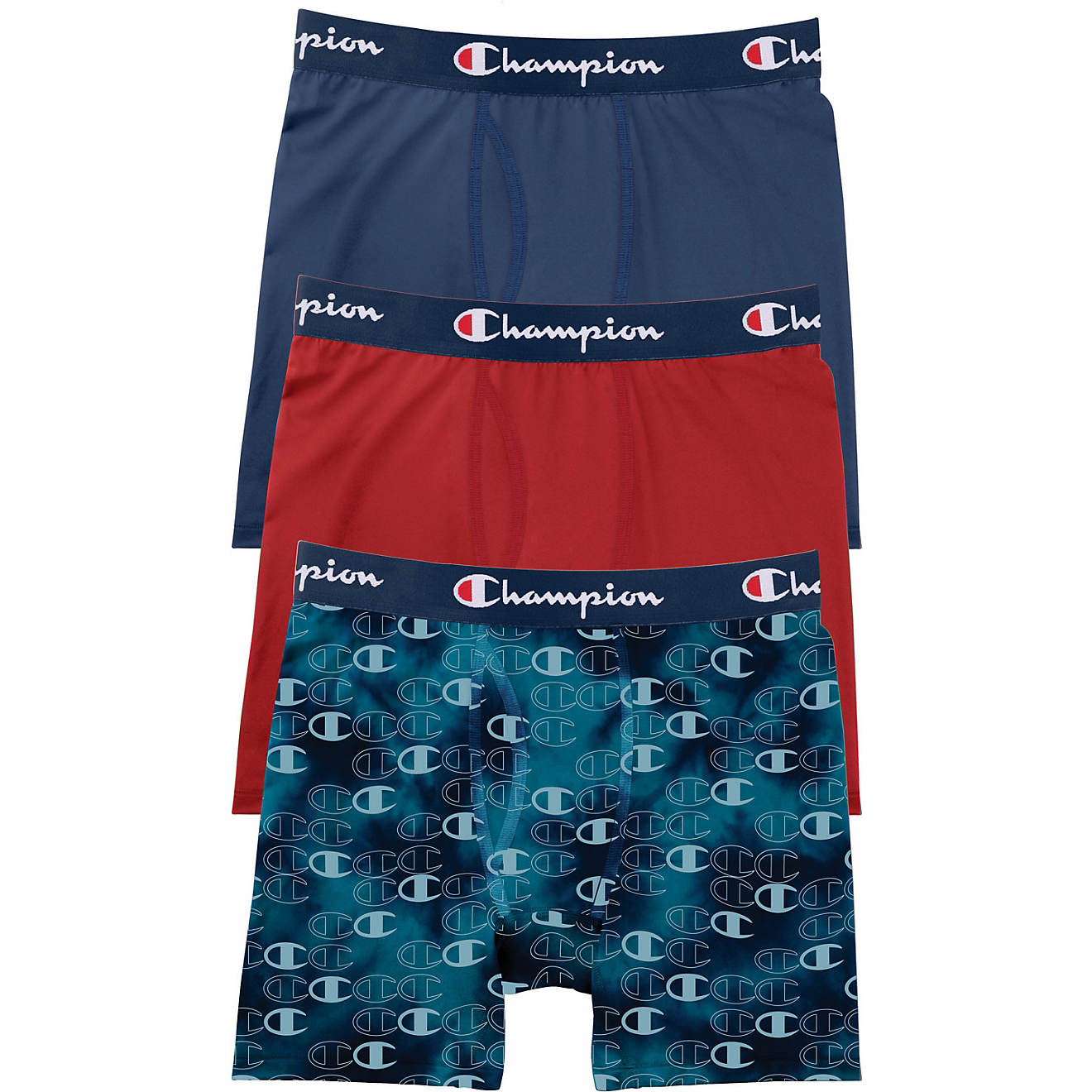 Champion Men's Performance Boxer Briefs 3-Pack                                                                                   - view number 1