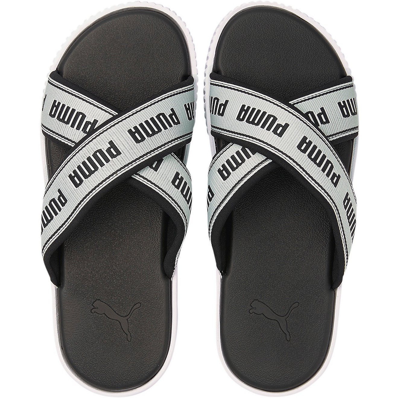 PUMA Women's Platform Slide Tape Sandals                                                                                         - view number 2