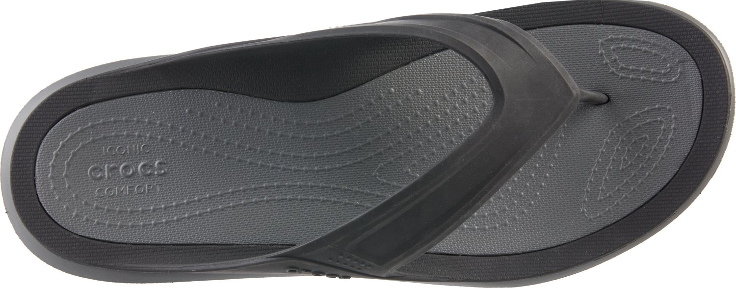 Crocs Men's Swiftwater Wave Flip-Flops | Academy