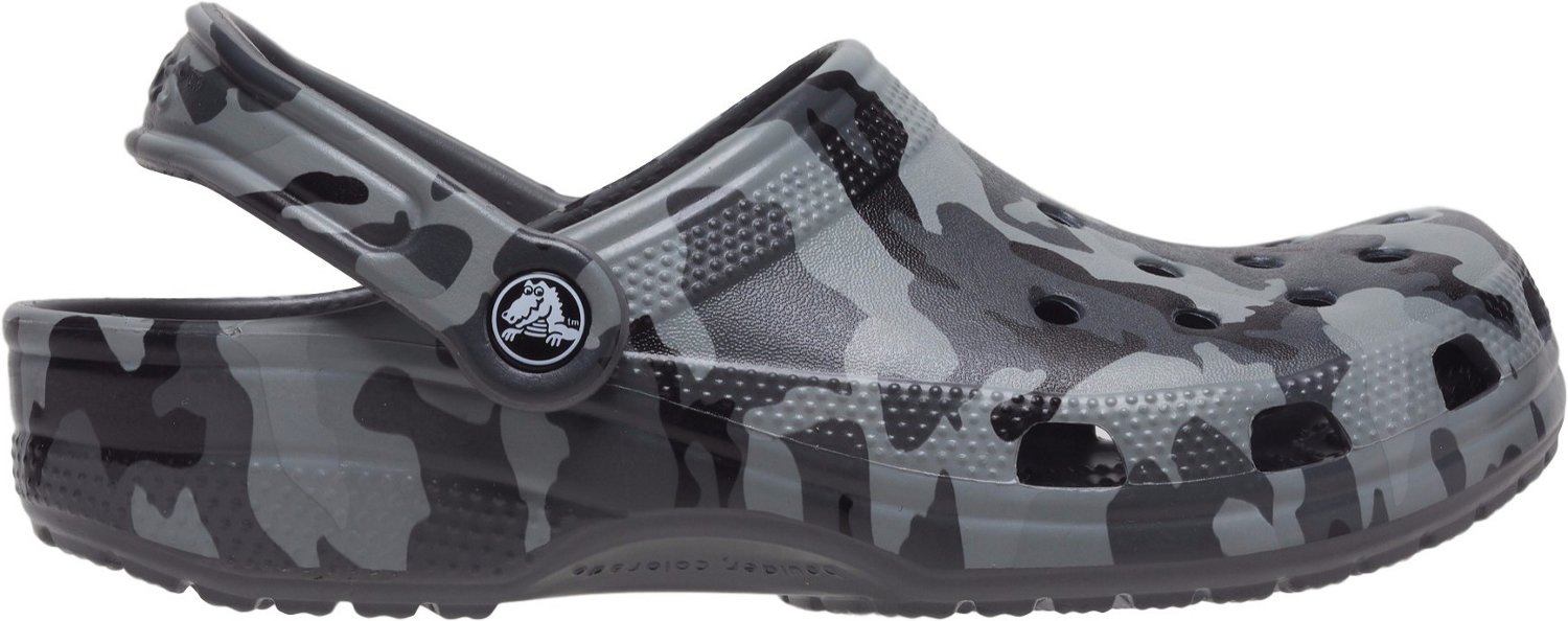 camo crocs academy sports