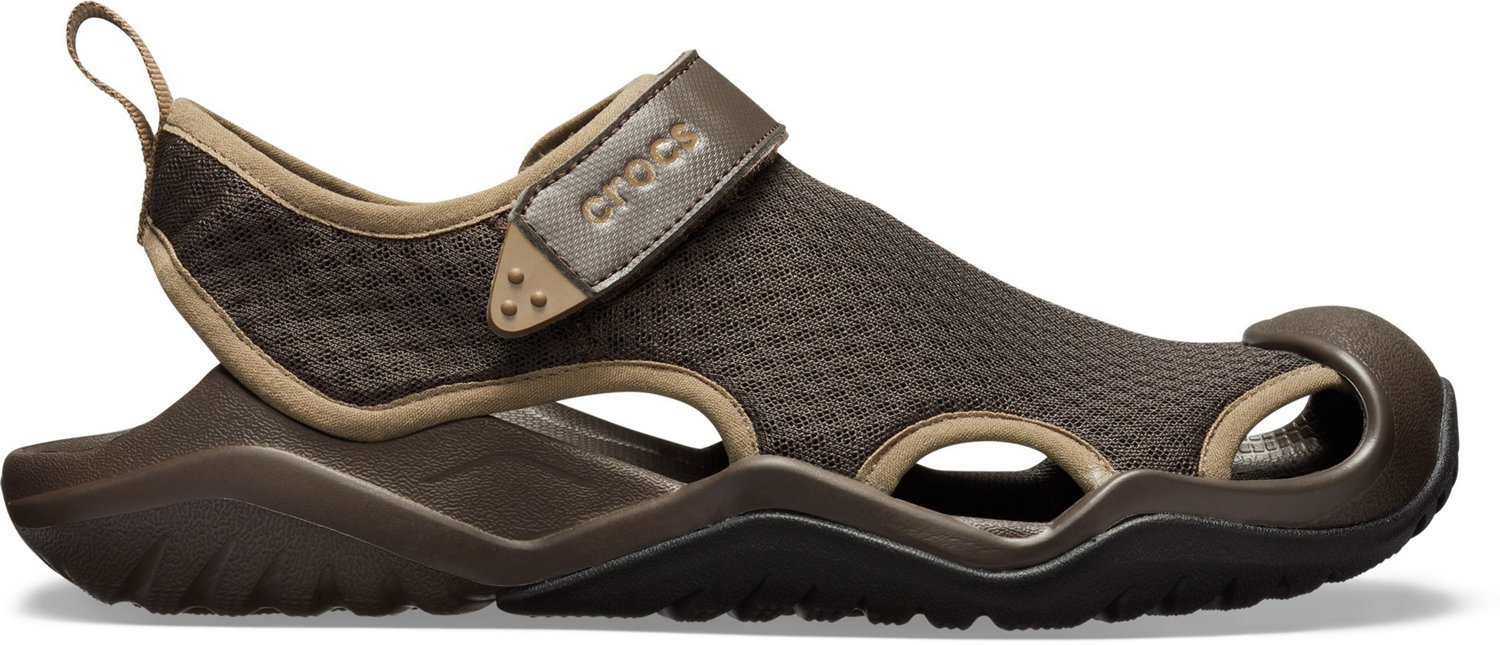 Men's Sandals NEW Crocs Swiftwater Mesh Deck Sandal Unisex ...