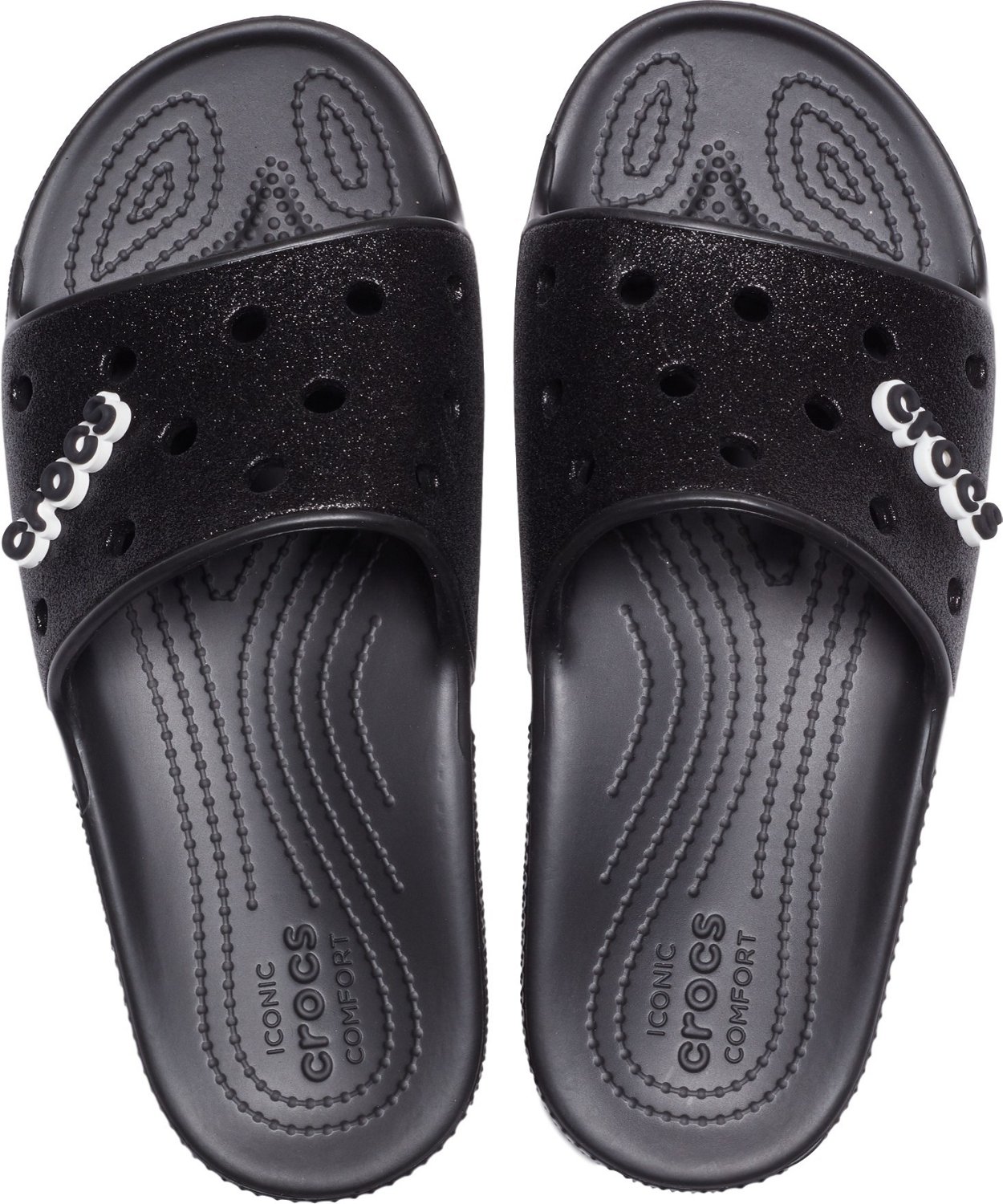 Crocs Women's Classic Glitter Slides | Academy