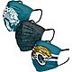 Forever Collectibles Men's Jacksonville Jaguars Matchday Face Covers 3-Pack                                                      - view number 1 image