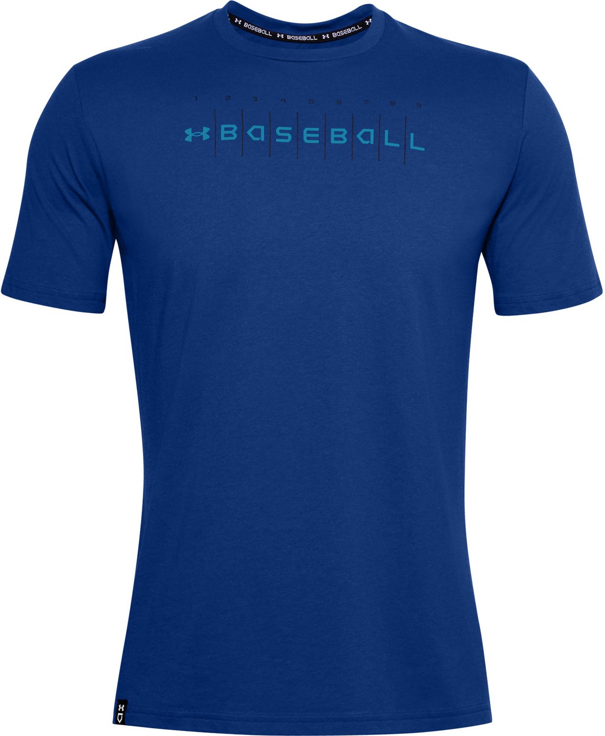 Under Armour Men's Wordmark Baseball Tshirt Academy