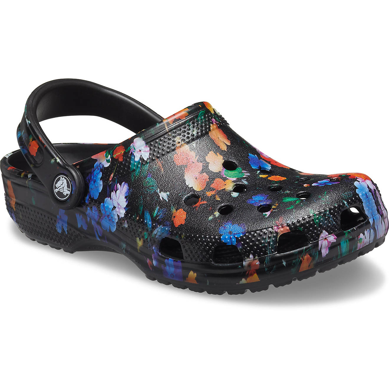 Crocs Adults' Classic Printed Floral Clogs                                                                                       - view number 1