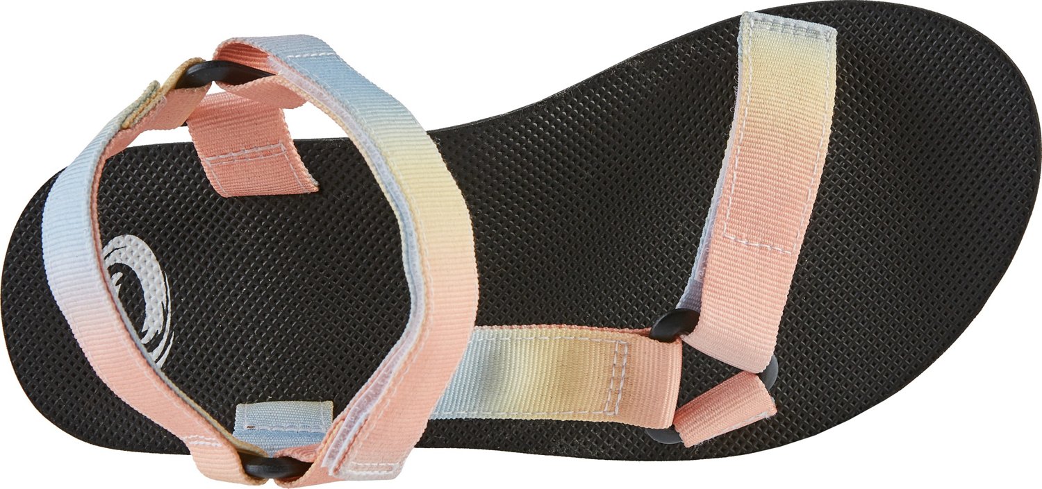 academy tie dye sandals