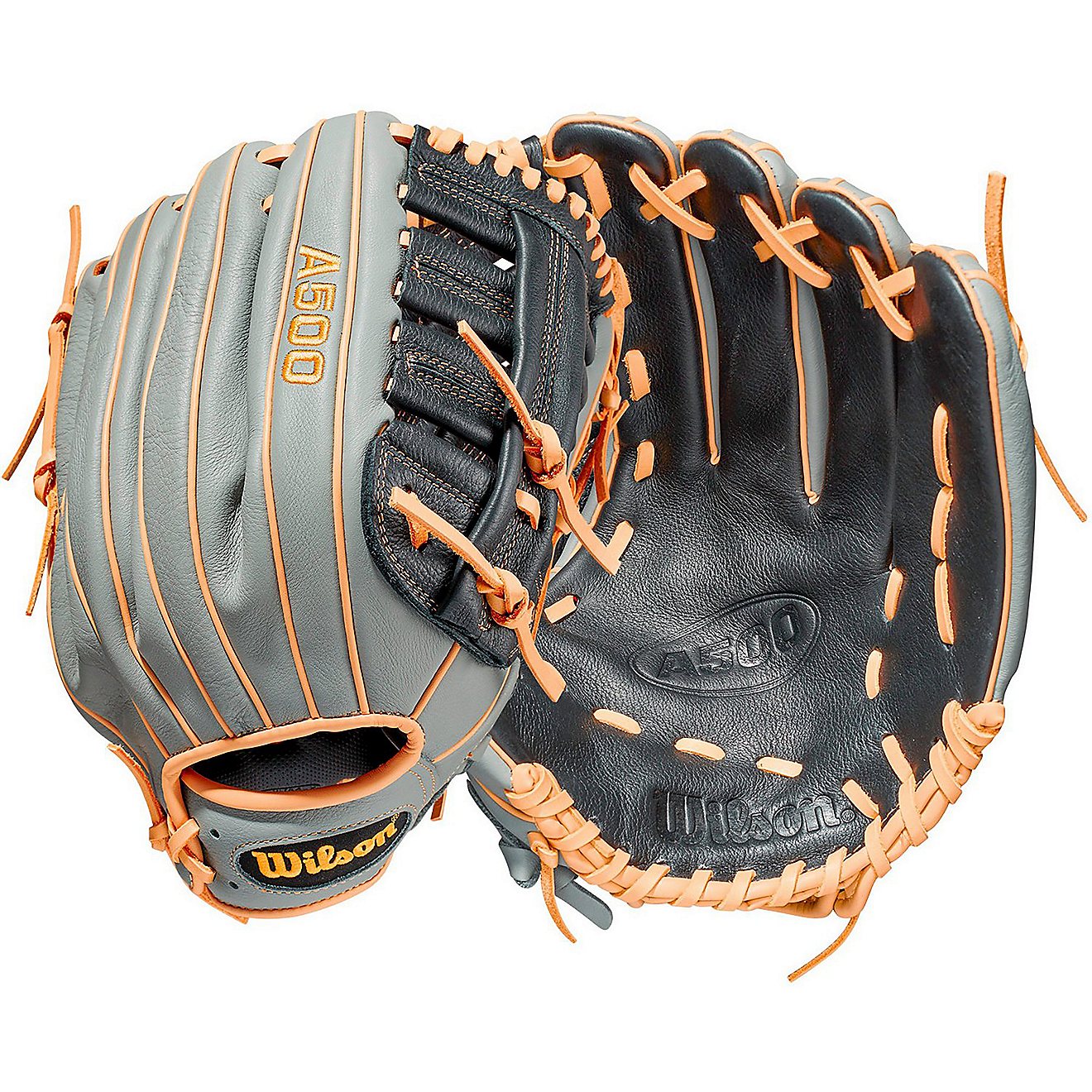 Wilson Youth 2021 A500 12.5-in Outfield Baseball Glove                                                                           - view number 1
