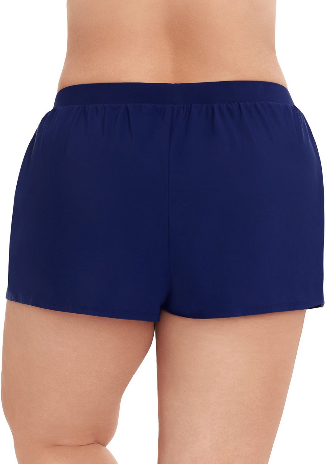 Coastal Cove Women's Plus Double Sided Pocket Swim Shorts | Academy