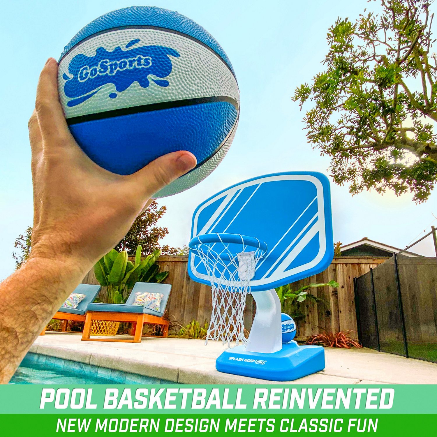 GoSports Pro Splash Hoop Academy