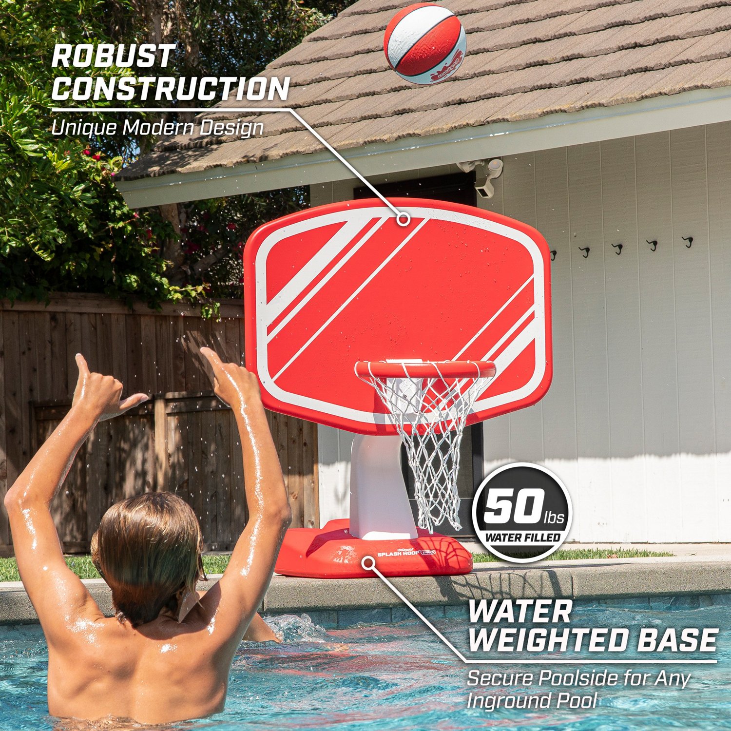 GoSports Pro Splash Hoop Academy