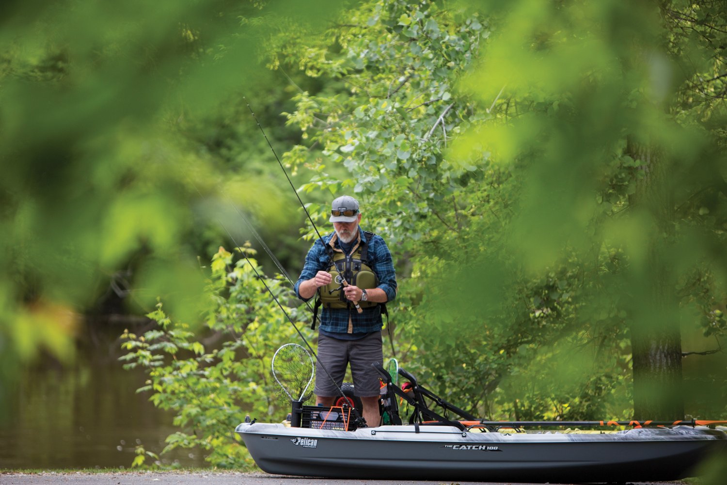 Pelican Premium The Catch 100 10 ft SitOnTop Fishing Kayak Academy