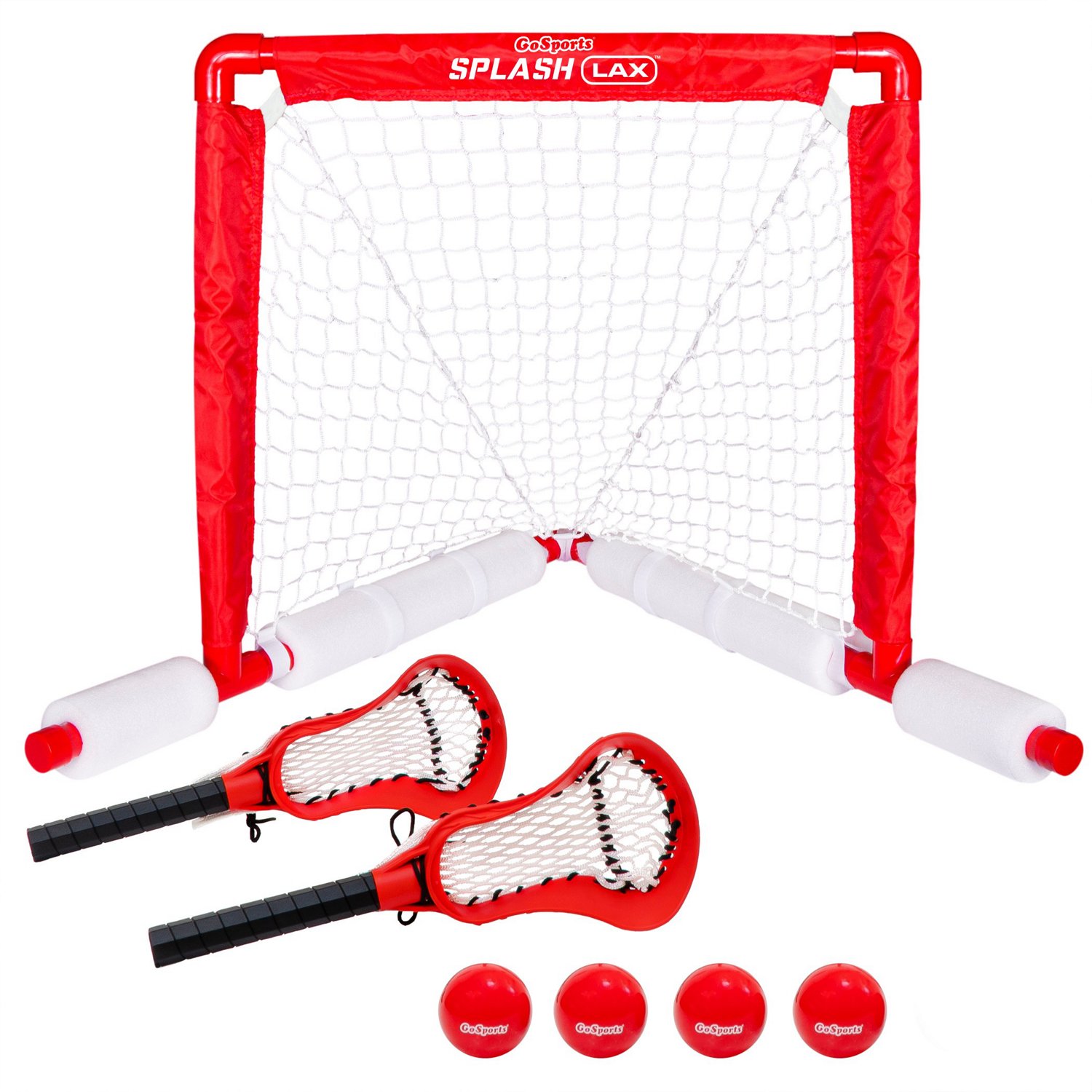 GoSports Splash LAX Lacrosse Floating Pool Goal Set Academy