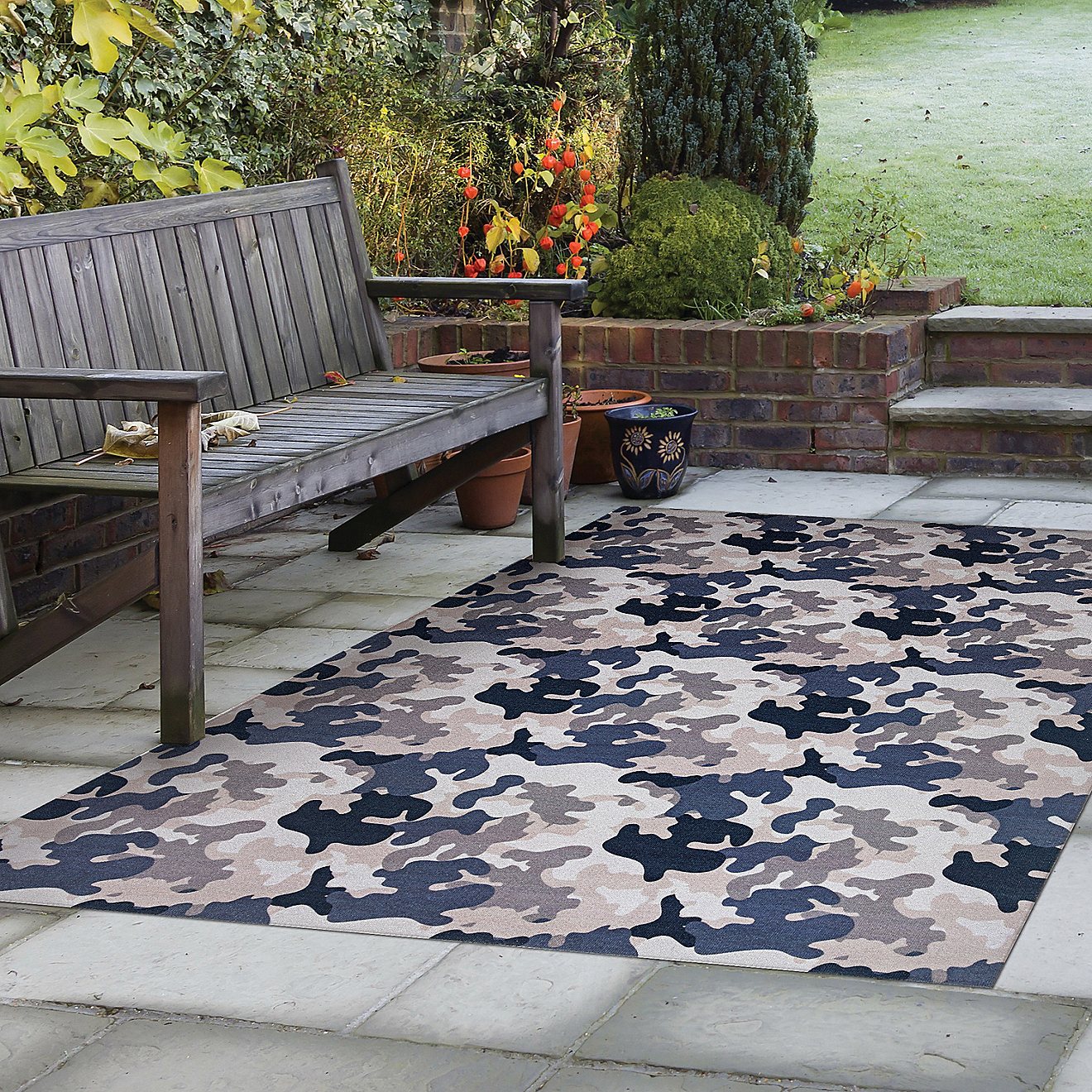 Foss Floors 6 ft x 8 ft Camo Area Rug                                                                                            - view number 6