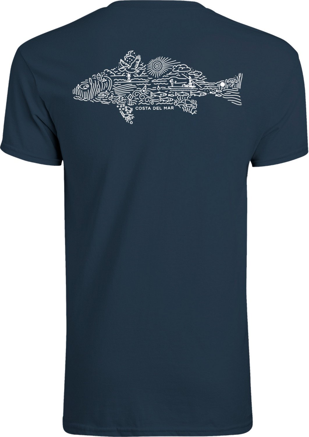 Costa Men's Montage Redfish Graphic T-shirt | Academy