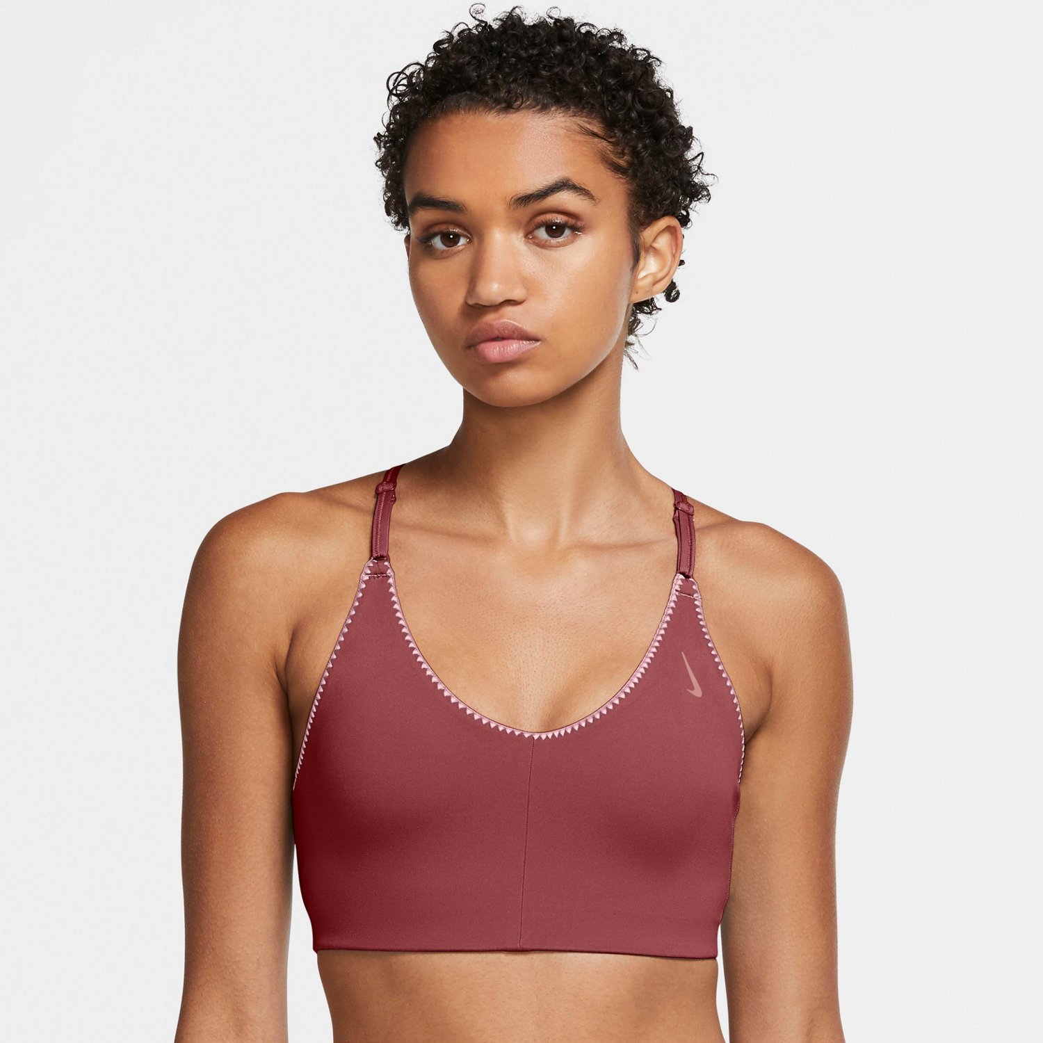 nike yoga dri fit indy bra