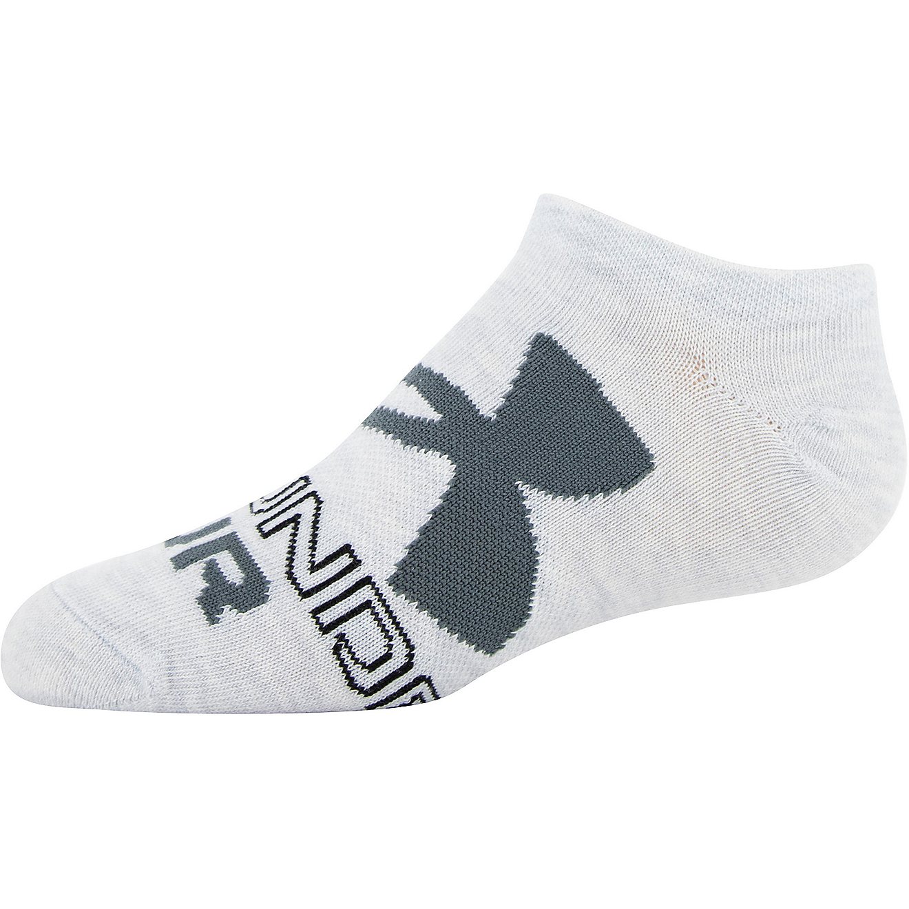 Under Armour Boys' Phenom No Show Training Socks 6-Pack                                                                          - view number 7