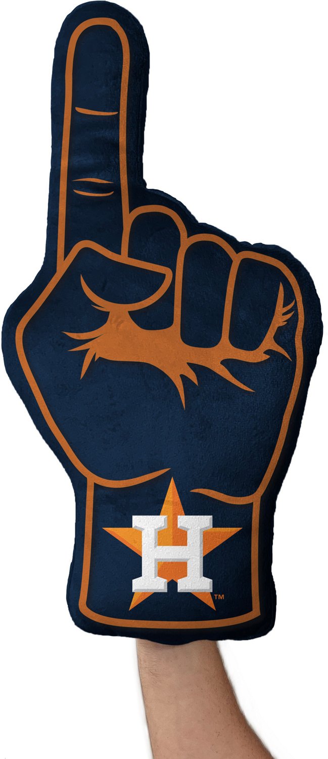 Pegasus Sports Houston Astros Foam Finger Pillow Academy