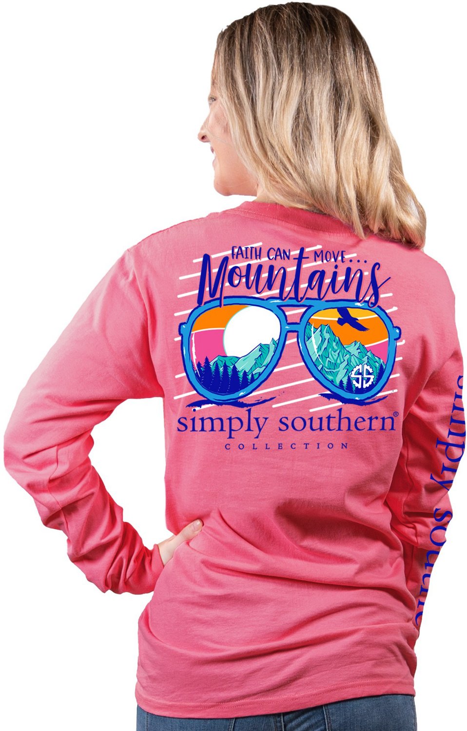 Simply Southern Women's Faith Long Sleeve T-shirt | Academy