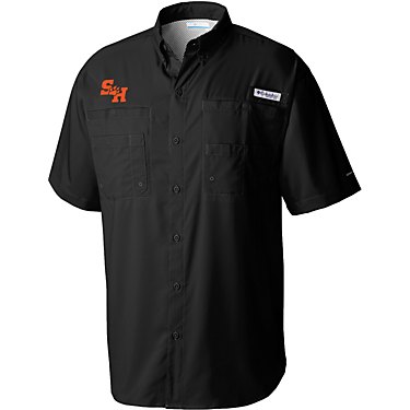 Columbia Sportswear Men's Sam Houston State University Tamiami Short Sleeve Shirt