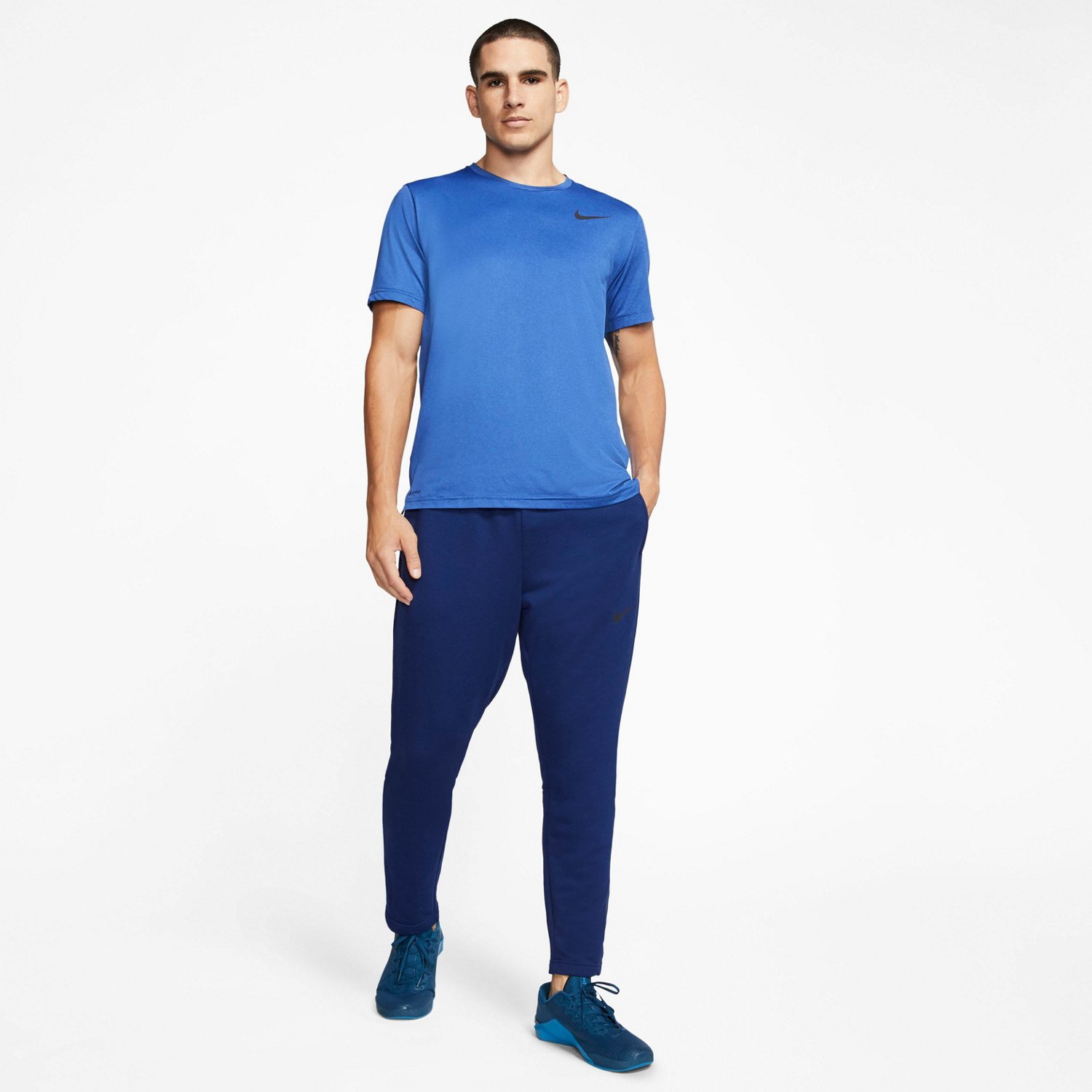 nike men's dry regular fleece pants