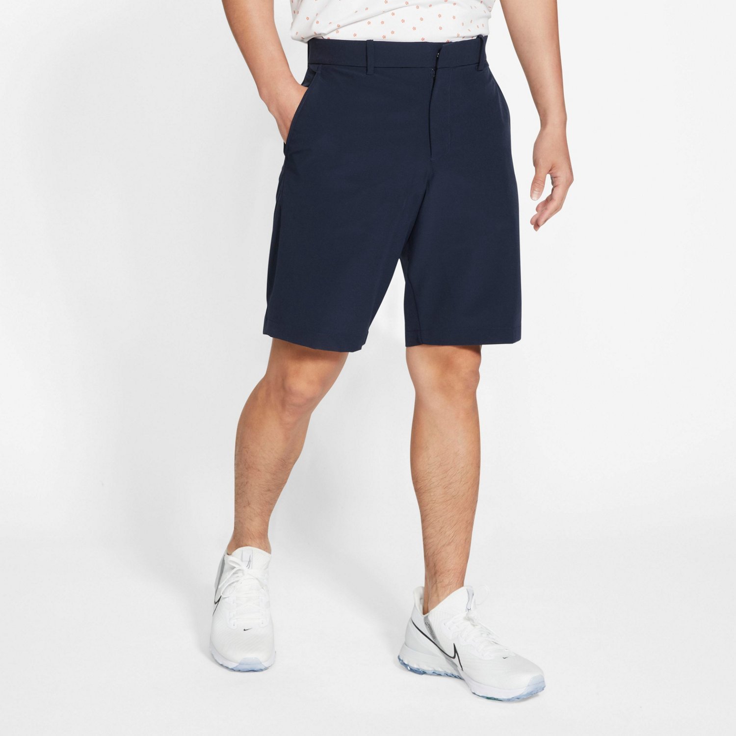 navy blue nike golf shorts