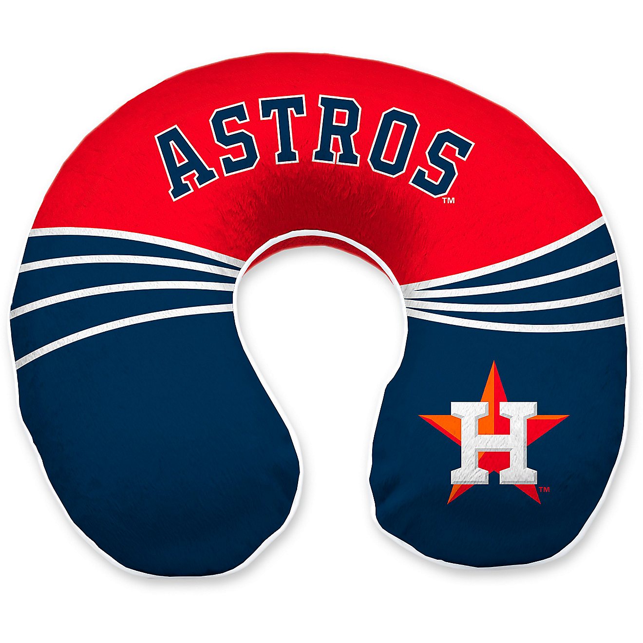 Pegasus Sports Houston Astros Memory Foam Travel Pillow                                                                          - view number 1