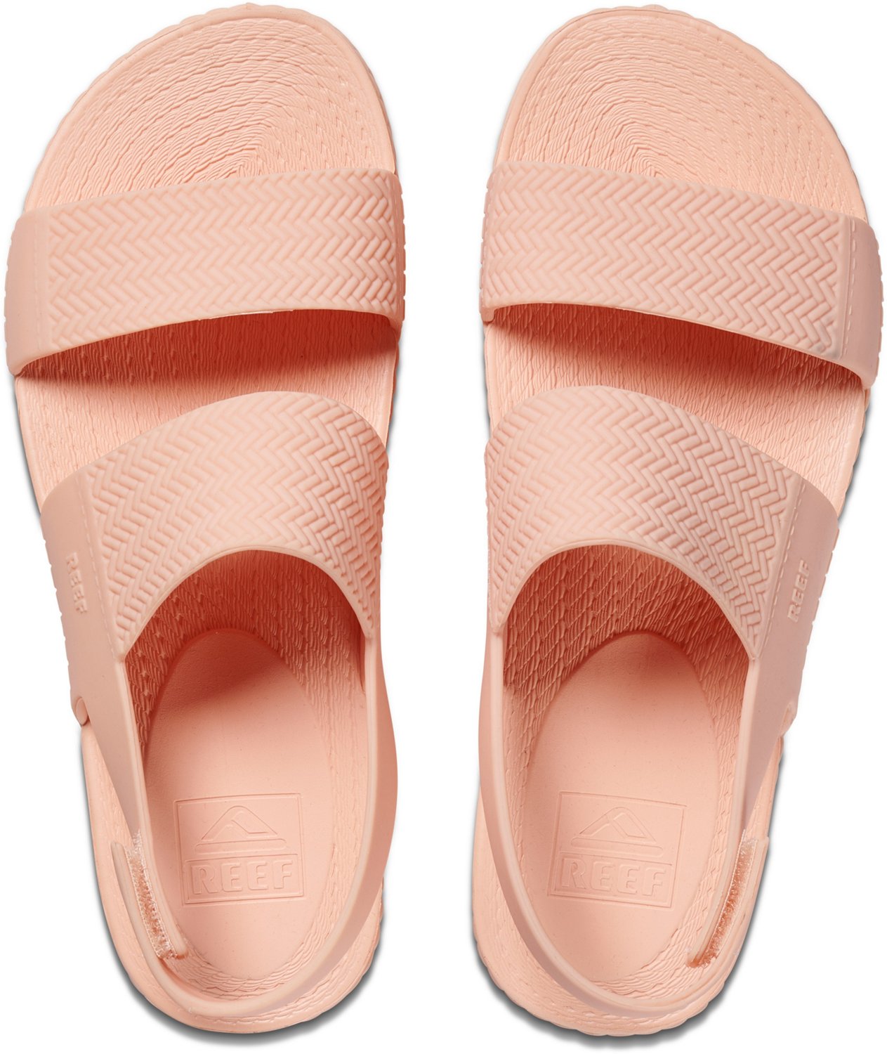 reef water vista sandals tinted sand