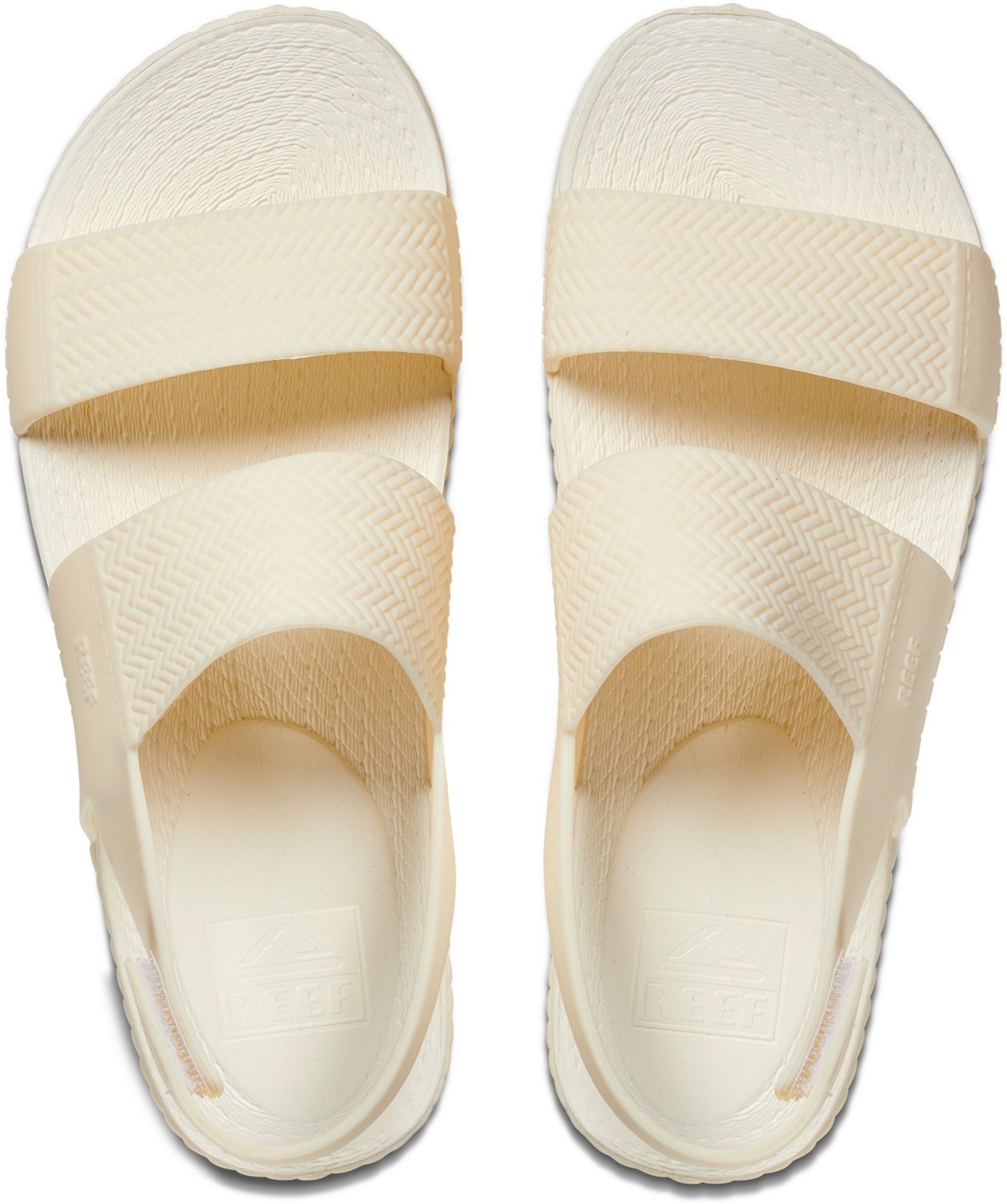 reef water vista sandals tinted sand