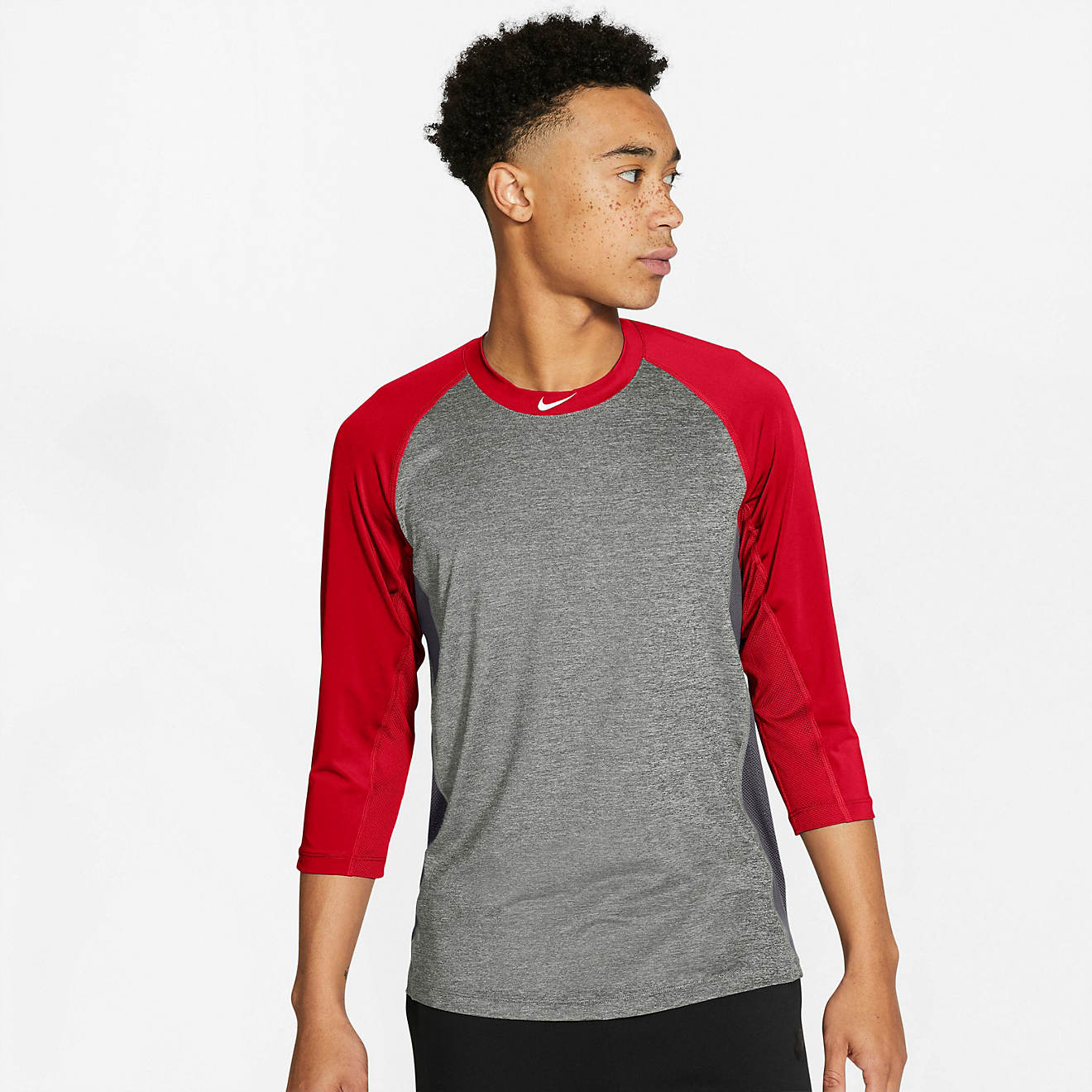 Nike Men's Dri-FIT 3/4 Sleeve Baseball T-shirt                                                                                   - view number 1