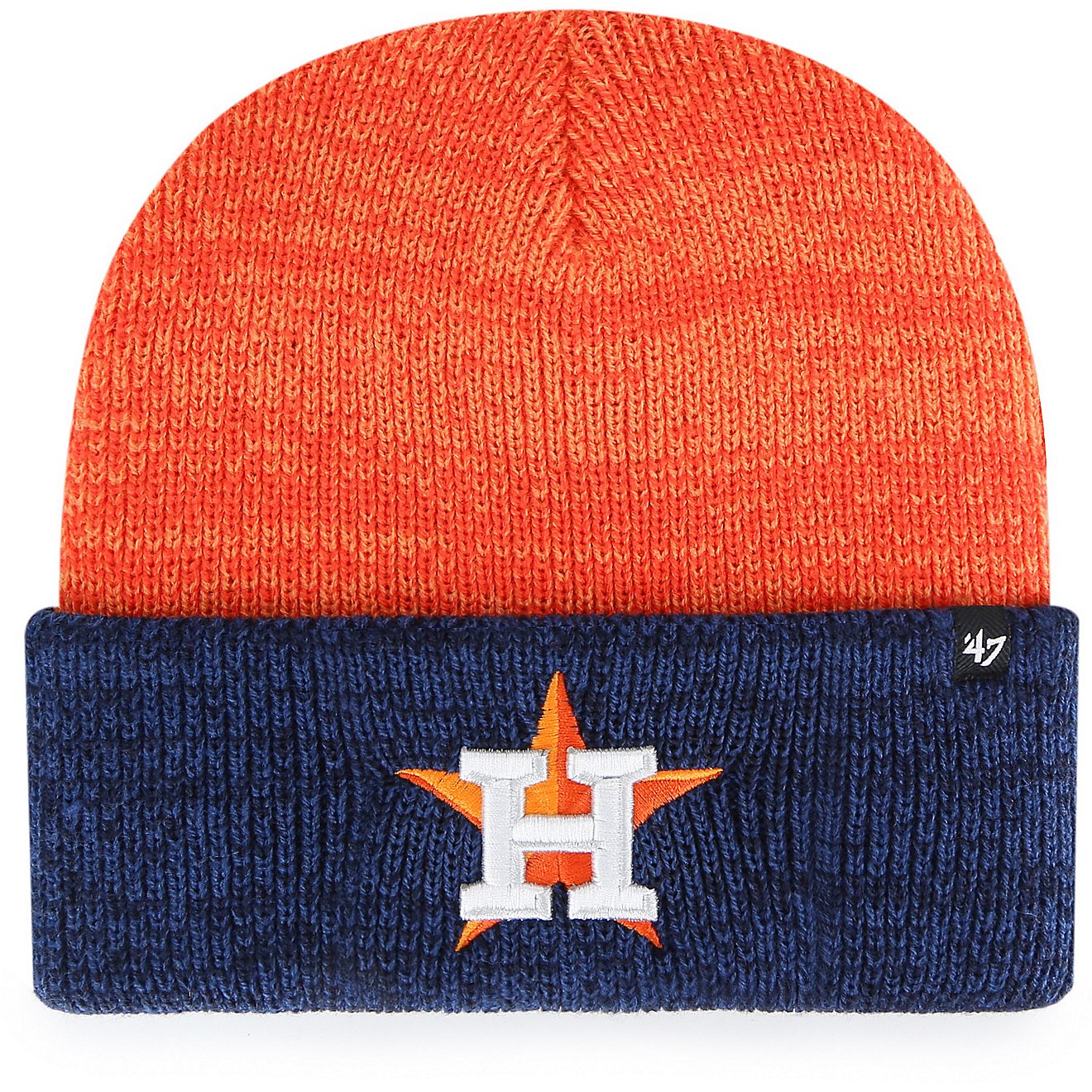 '47 Houston Astros 2-Tone Brain Freeze Cuff Knit Cap                                                                             - view number 1