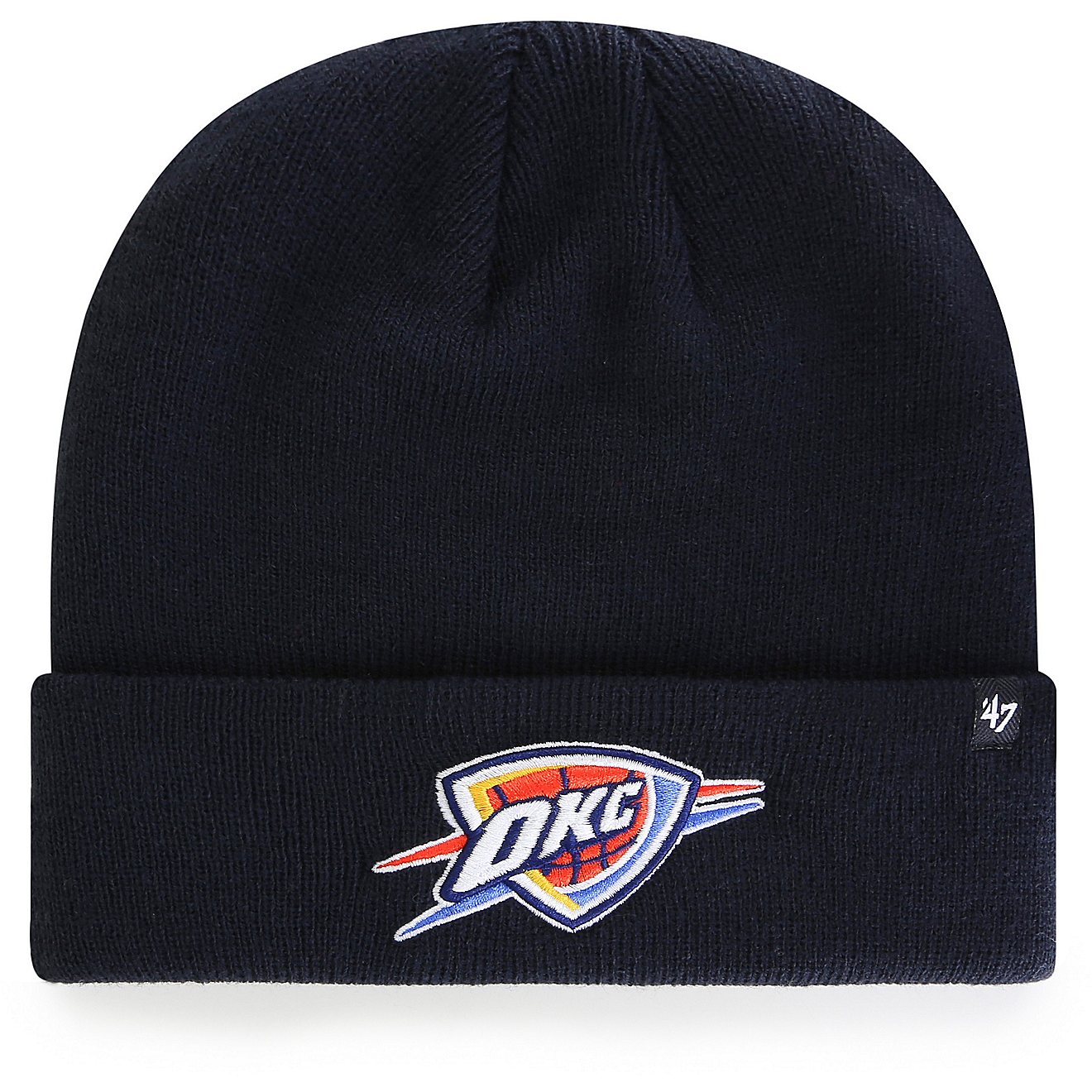 '47 Unisex Oklahoma City Thunder Raised Cuff Knit Hat                                                                            - view number 1