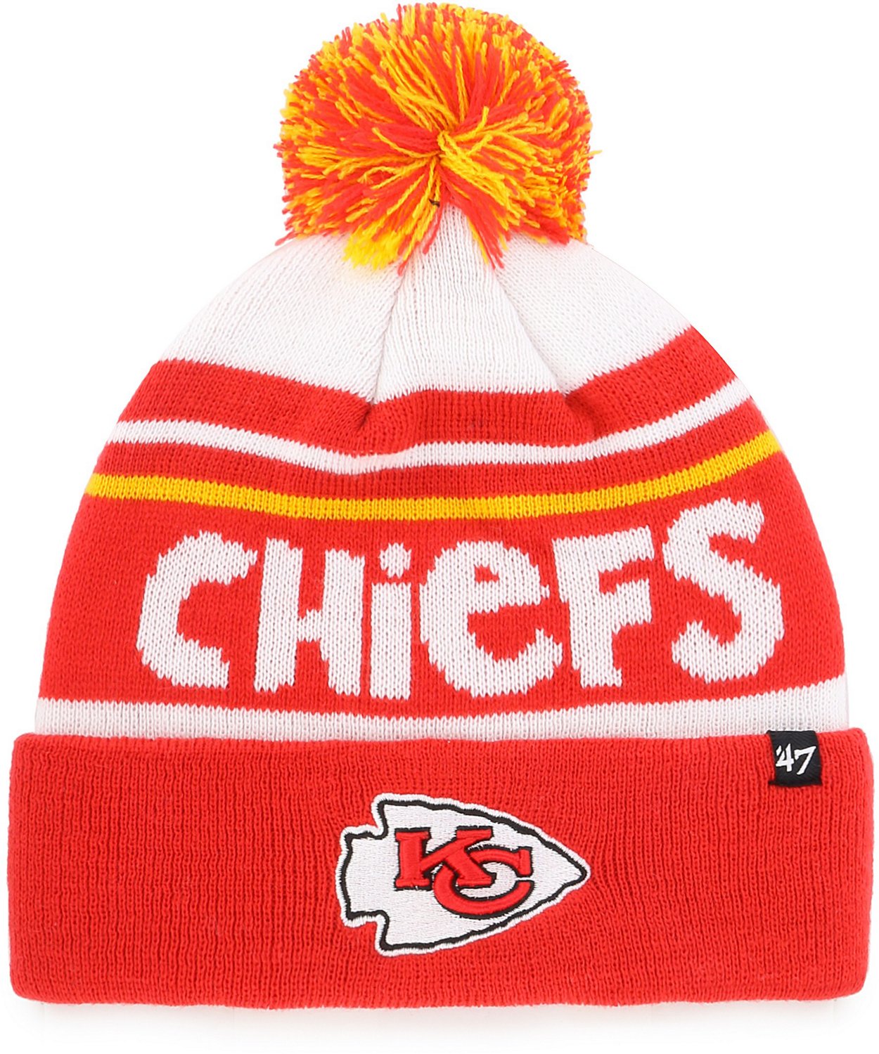 '47 Kansas City Chiefs Youth Playground Cuff Knit Beanie Academy