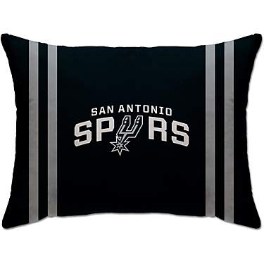 Pegasus Sports San Antonio Spurs Logo 20 in x 26 in Bed Pillow                                                                  