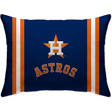 Pegasus Sports Houston Astros Logo 20 in x 26 in Bed Pillow                                                                     