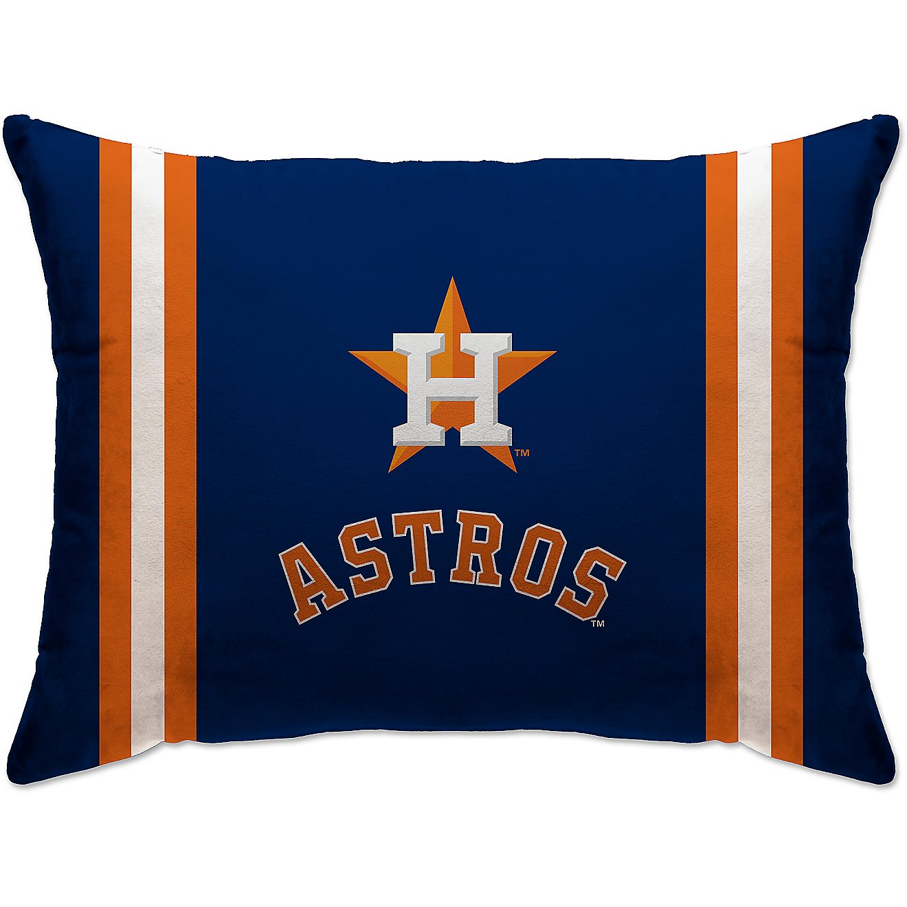 Pegasus Sports Houston Astros Logo 20 in x 26 in Bed Pillow                                                                      - view number 1