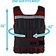Pure Fitness Adjustable 40 lb. Weighted Vest                                                                                     - view number 5 image