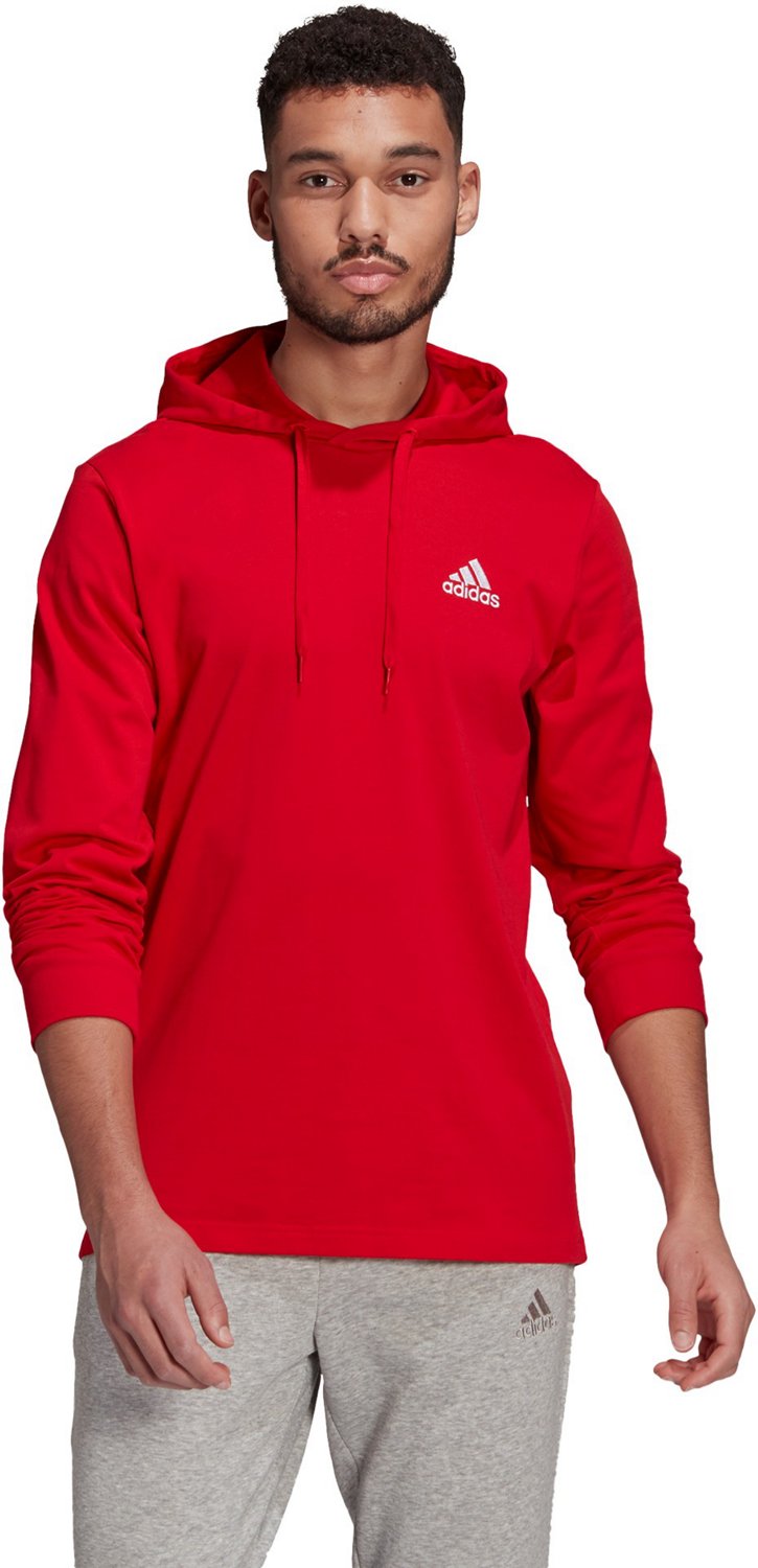 Adidas Men's Essentials Small Logo Pullover Hoodie | Academy