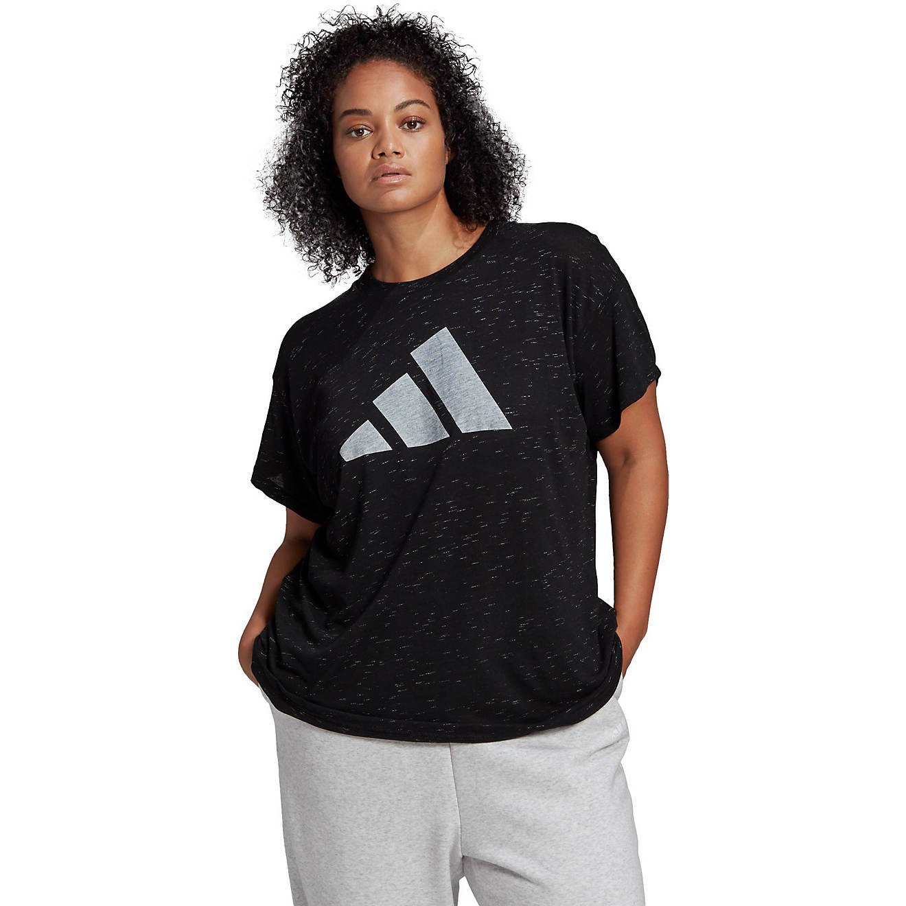adidas Women's Sportswear Winner 2.0 Plus Size T-shirt | Academy