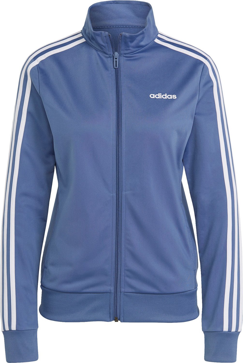 adidas women's athletics tricot snap track jacket