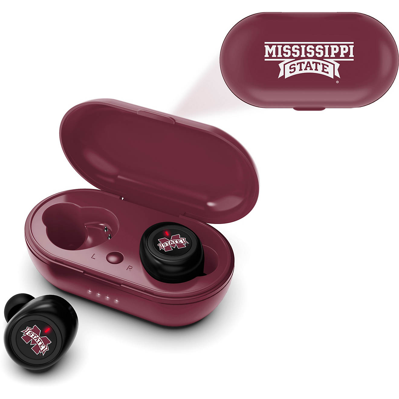 Mizco Mississippi State University True v.2 Wireless Earbuds                                                                     - view number 1