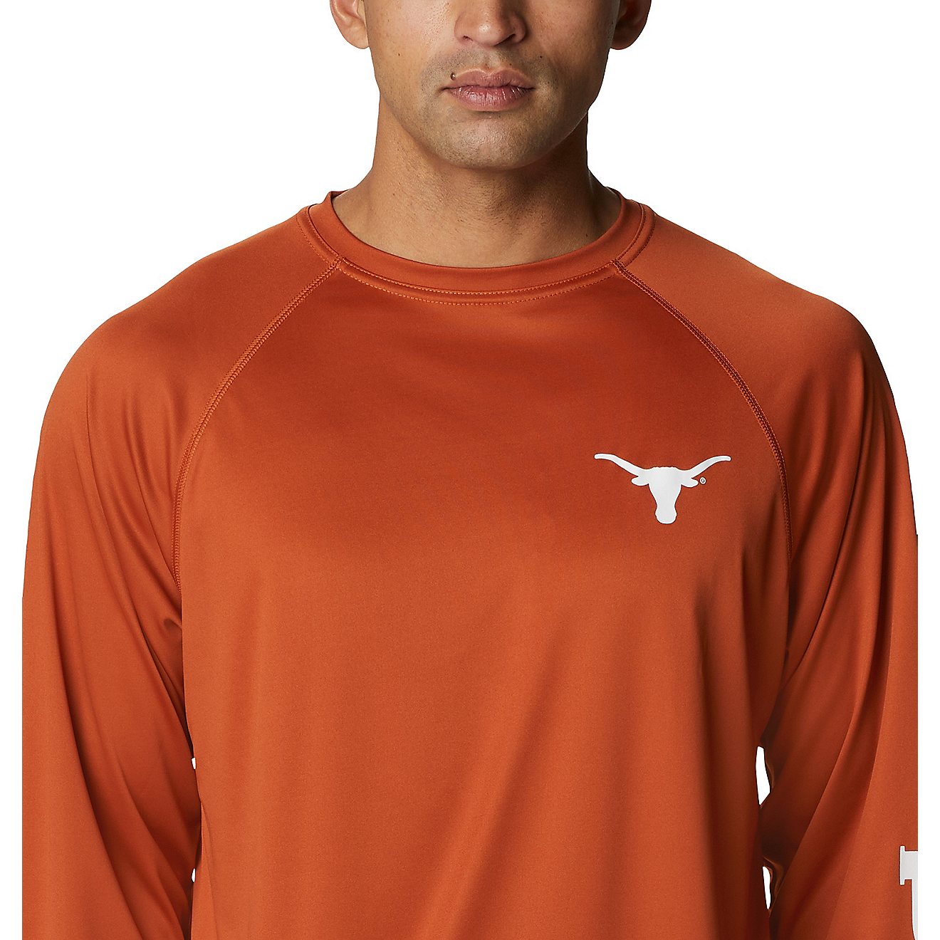 Columbia Sportswear Men's University of Texas Terminal Tackle Long Sleeve T-shirt                                                - view number 4
